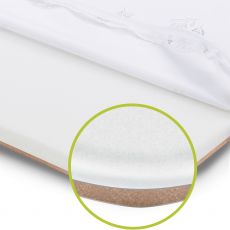 Приставне ліжечко Lionelo Luna Grey Concrete